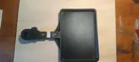 side tray + clamp. complete system