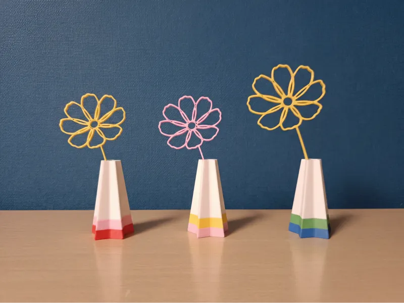 Mini Bud Vase – Dry Flower & Wire Art Display