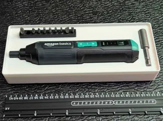Amazon Basics Electric Screwdriver Gridfinity 2x5