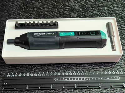 Amazon Basics Electric Screwdriver Gridfinity 2x5
