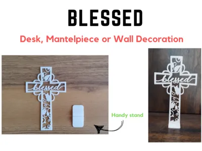 Cruz Abençoada – Mesa ou Parede