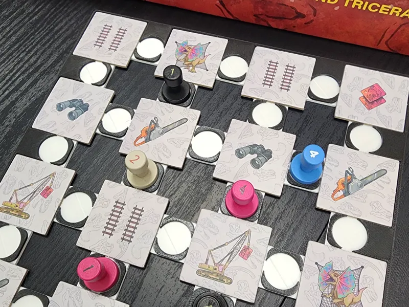 Cretaceous Rails Action board tray