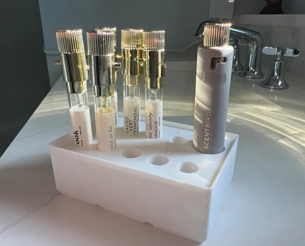 Rangement Gridfinity pour échantillons Scentbird