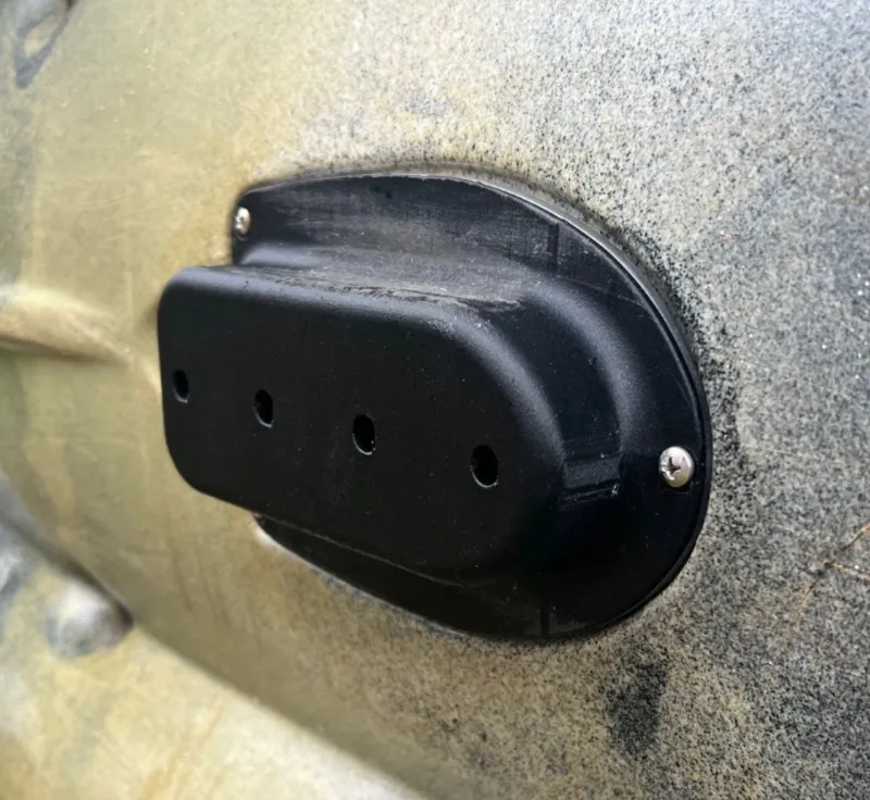 Hobie Transducer Mount and Cover Garmin GT54