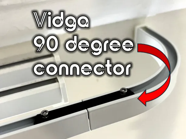 Ikea Vidga 90 degree connector