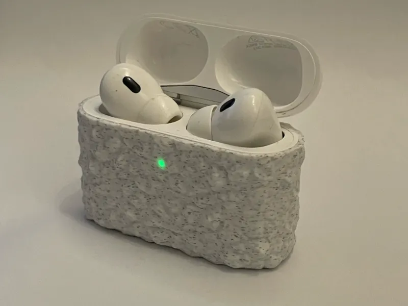 Airpods Pro Half Case - Stone