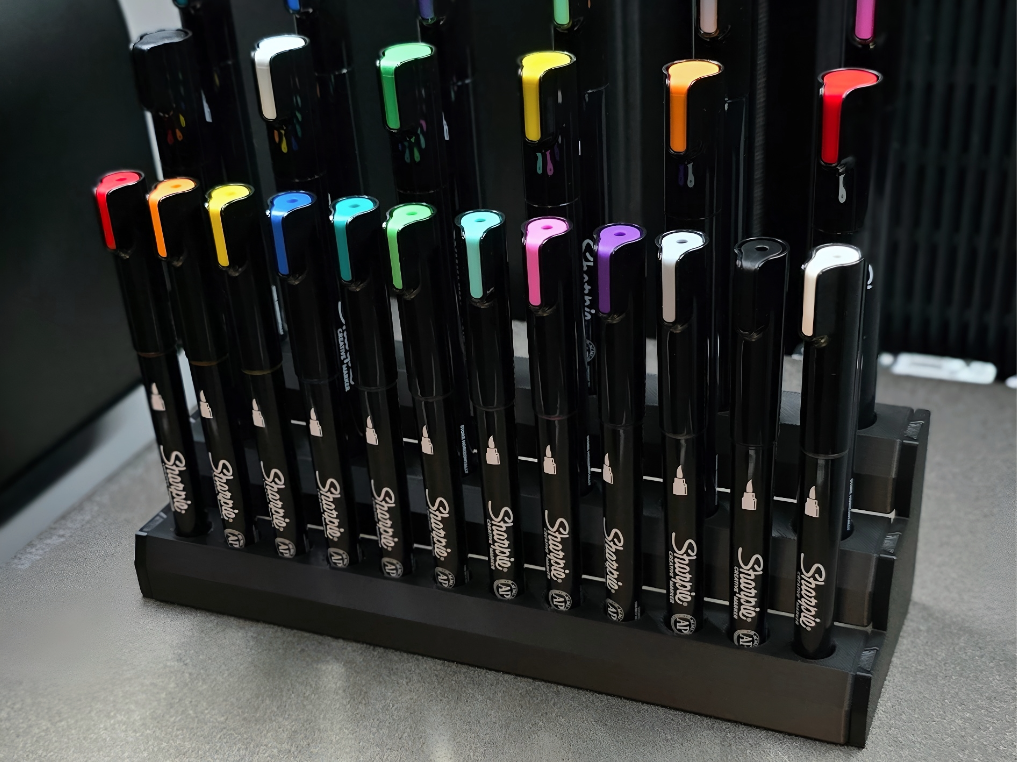 Support Free Sharpie Creative Rack: Modular 3 Tier