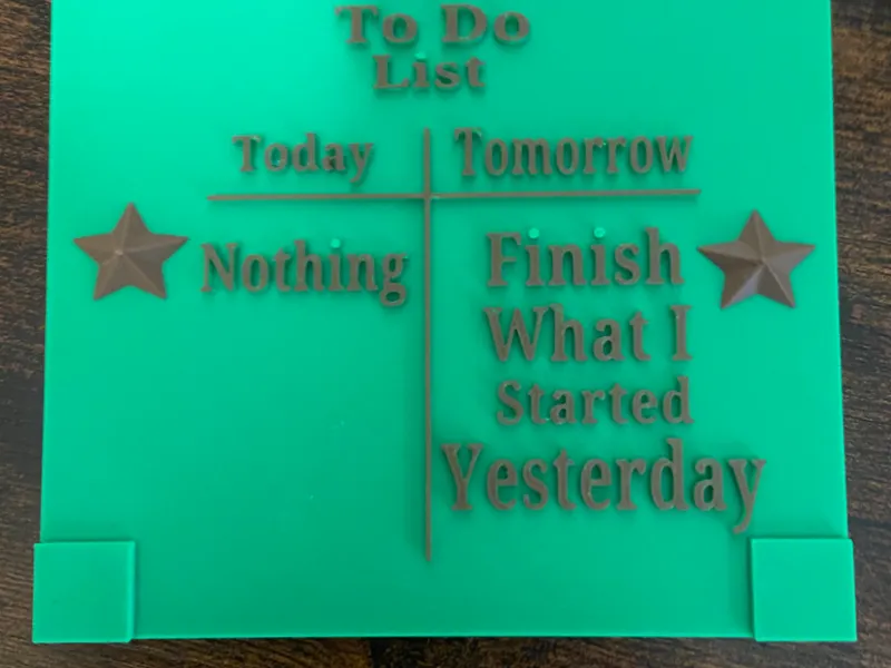 To Do List