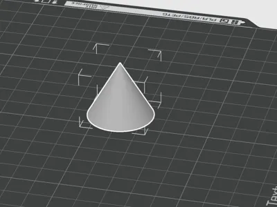 The all Mighty 3d printed cone