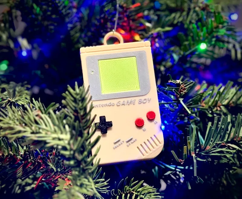 Game Boy DMG Christmas Ornament (Gameboy)
