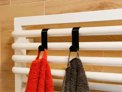 Towel Rack / Hook / Hanger for Bathroom Radiator