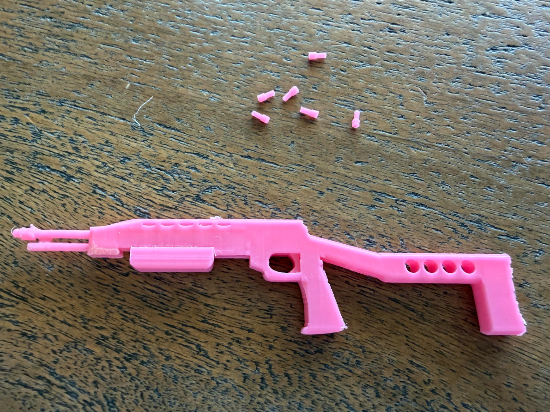 mini SPAS-12 shotgun (functional reloding)