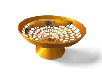 Pedestal Design Fruit Bowl