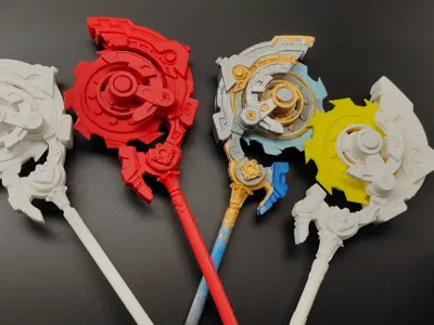 Genshin Impact Polearm Staff of Homa (A1 mini can print)