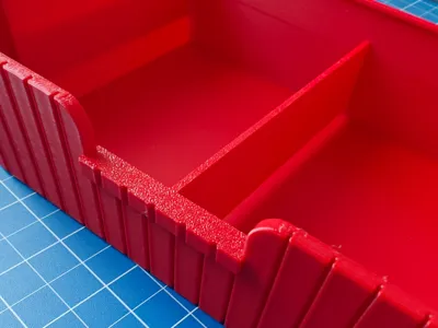 Divider to sackable drawer storage box