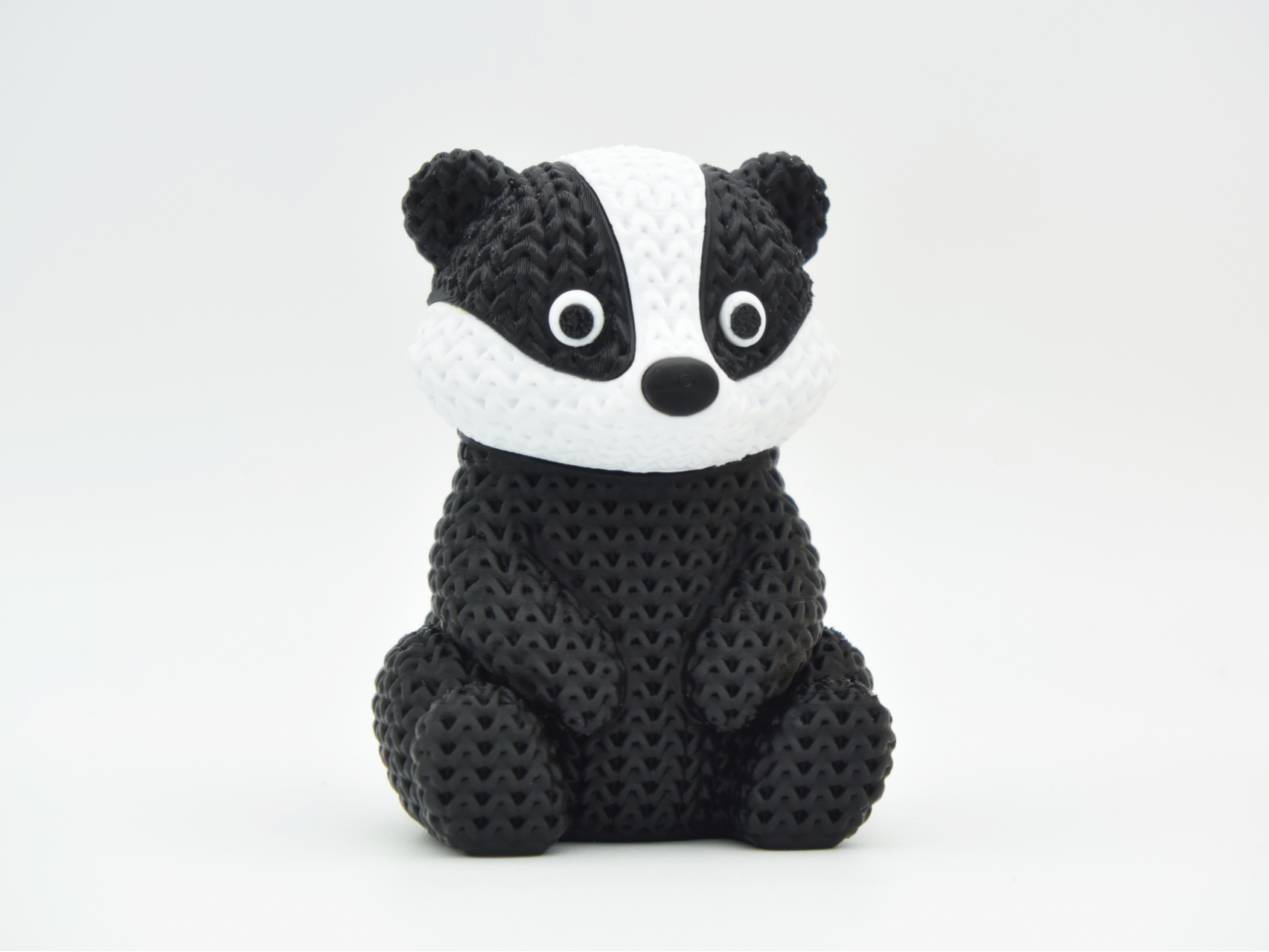 Knitted Badger