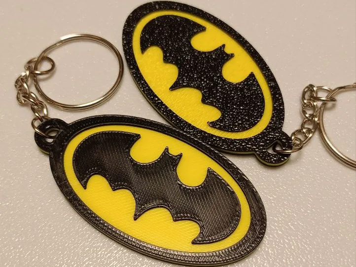 Double sided Batman keyChain