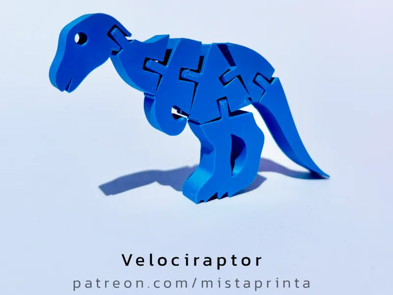 Articulated Velociraptor