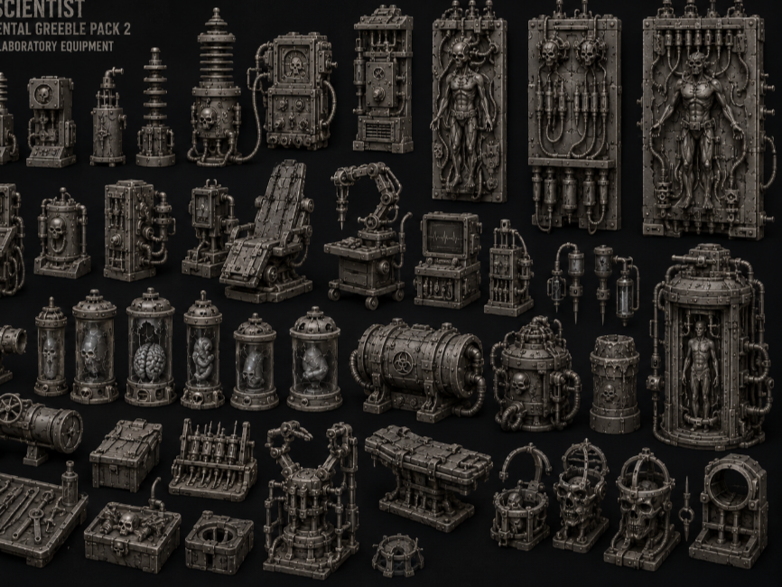 mad scientist greeble 2 