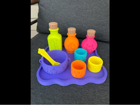 Set de pociones de juguete Sprout — referencia de MakerWorld