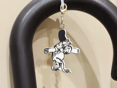 Chōjū-giga Frog Charm 1