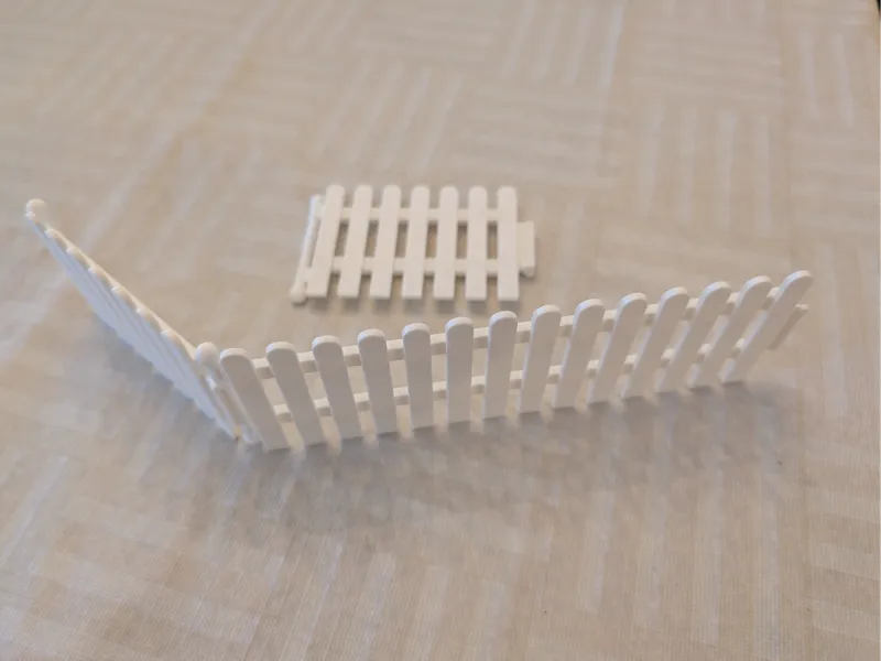 Fence Panels for a Dollhouse / Stable / Farm