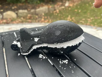 Nerf Vortex Inspired Snowball Mold