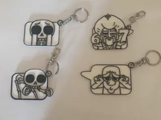 clash royale keychains