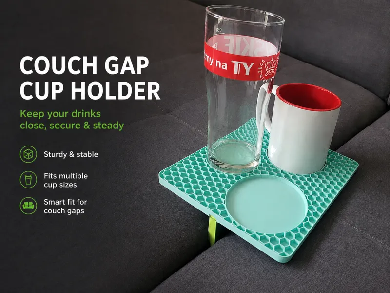 Couch/Sofa Gap Cup Holder - honeycomb
