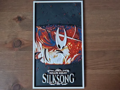 Hollow Knight Silksong Hornet Hueforge