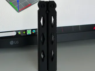 Butterfly messer