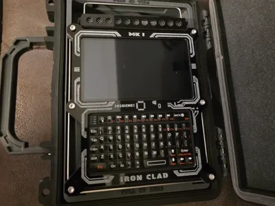 RASBERRY PI5 CYBERDECK CASE ADDON