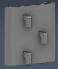 Vertical mount - 0.16mm layer, 2 walls, 15% infill