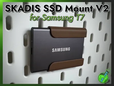 SKADIS Mount for Samsung T7 SSD - V2