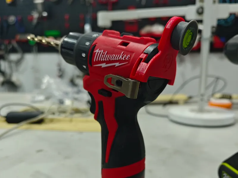 Drilling visualization vertical tool—Milwaukee-m12