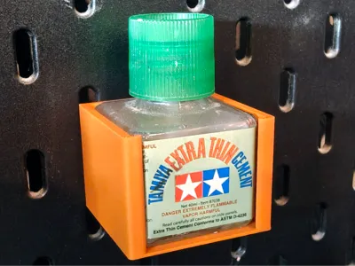Ikead Skadis holder for Tamiya Cement