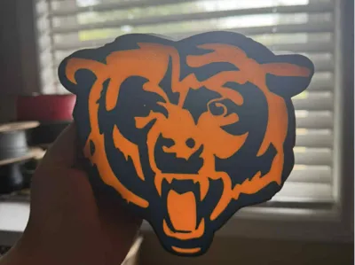 Chicago Bears light box