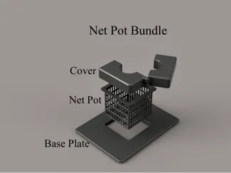Hydroponik Netztopf Bundle 90 mm