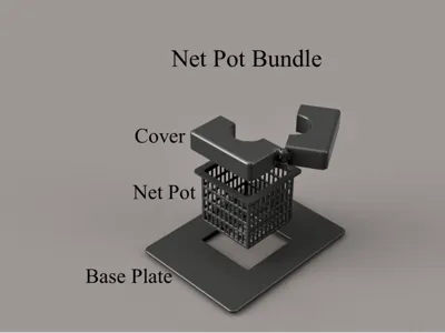 Hydroponic Net Pot Bundle 90 mm