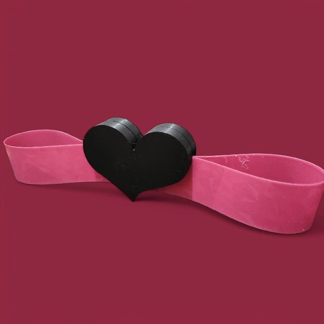 HEART ribbon - gift boxes