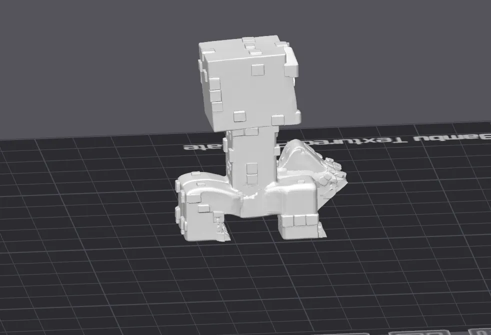 One Inch Creeper Minecraft Single color Minecraft Creeper by Just_awesome - MakerWorld