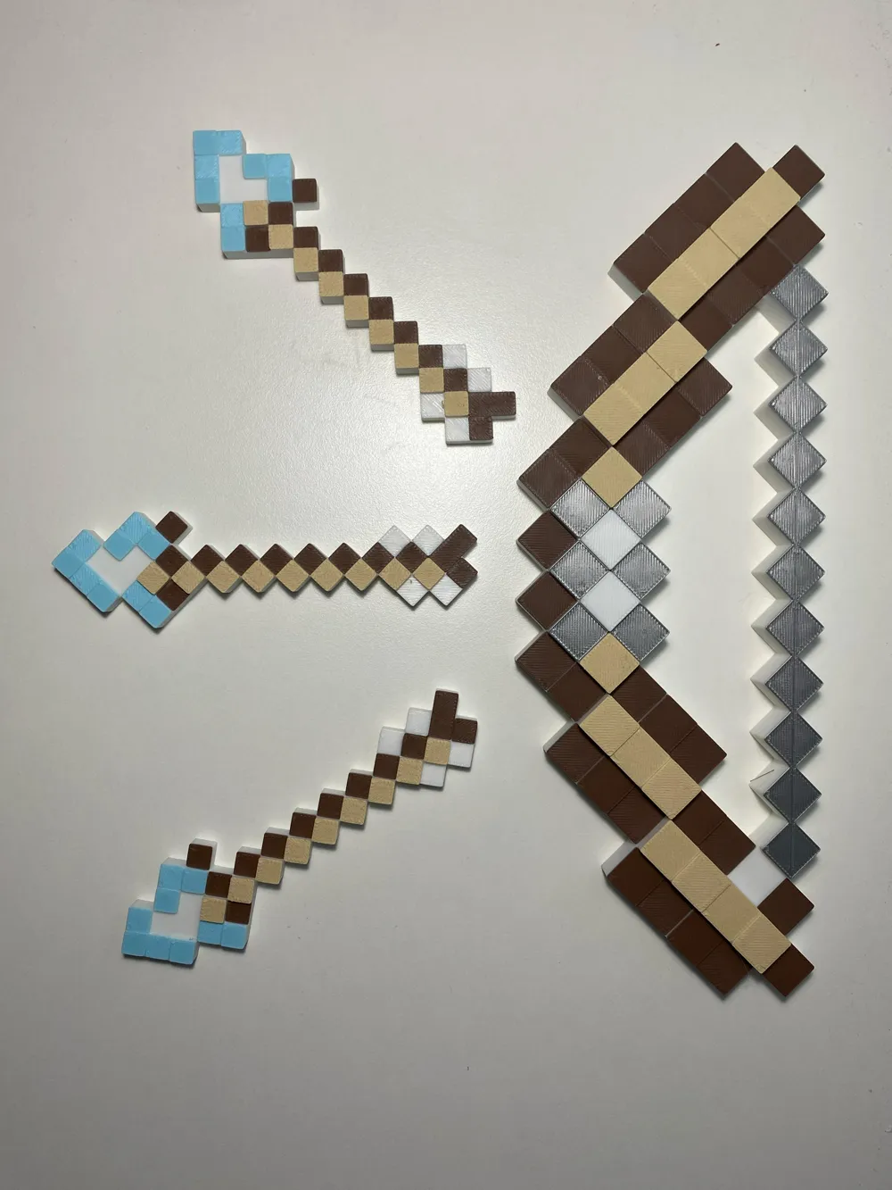 Minecraft Bow With Arrows By Icegabrielito Makerworld