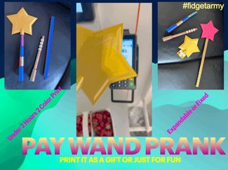 Expandable Magic Pay Wand Prank