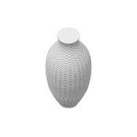 Vase tressé façon panier — photo 5