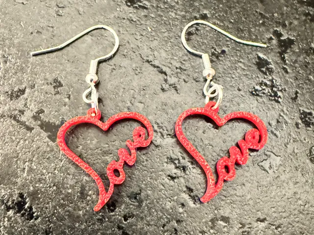 Love earrings