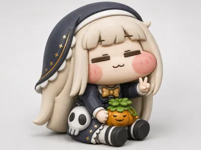 A speaki and her pumpkin: A supiki/cuayo trickcal