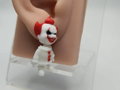 Pennywise Articulated Hanger Earrings