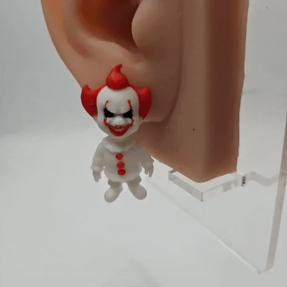Pennywise Articulated Hanger Earrings view 2