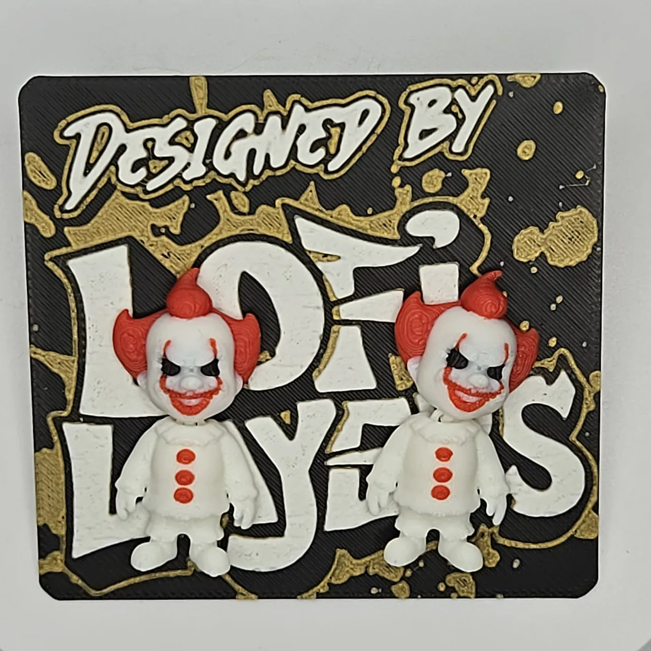 Pennywise Articulated Hanger Earrings view 3