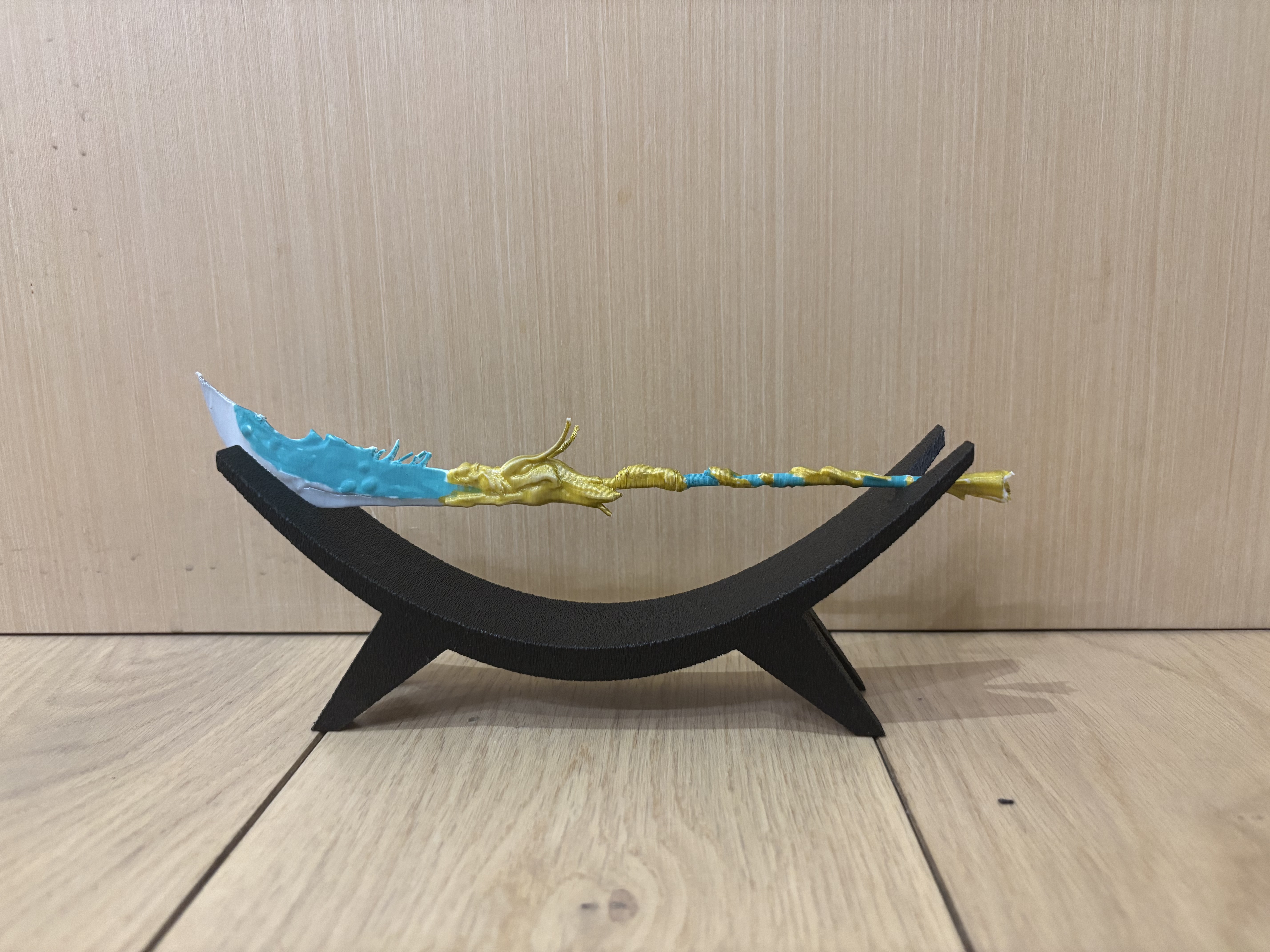Miniatura 2 do modelo 3D 三国演义兵器之青龙偃月刀